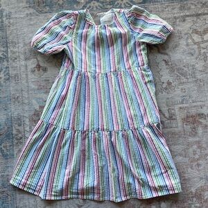 Jcrew Crewcuts Seersucker Rainbow Dress
